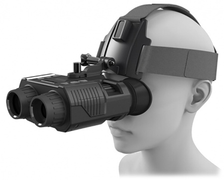 Suntek 3D Dual Screen Head and Helmet Mounted Night Vision Binocular NV8000