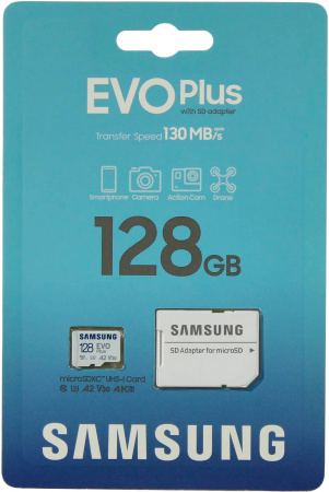 Samsung EVO Plus 128GB microSDXC UHS-I (MB-MC128SA/CN)